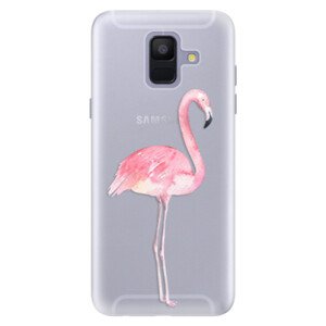 Silikonové pouzdro iSaprio - Flamingo 01 - Samsung Galaxy A6