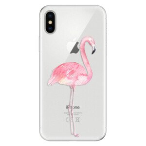 Silikonové pouzdro iSaprio - Flamingo 01 - iPhone X