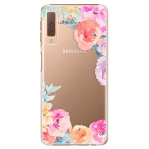 Plastové pouzdro iSaprio - Flower Brush - Samsung Galaxy A7 (2018)