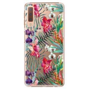 Plastové pouzdro iSaprio - Flower Pattern 03 - Samsung Galaxy A7 (2018)