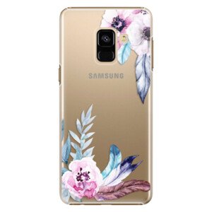 Plastové pouzdro iSaprio - Flower Pattern 04 - Samsung Galaxy A8 2018