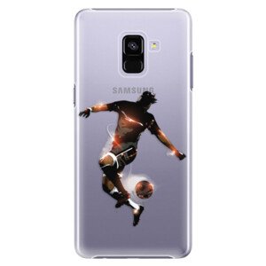 Plastové pouzdro iSaprio - Fotball 01 - Samsung Galaxy A8+