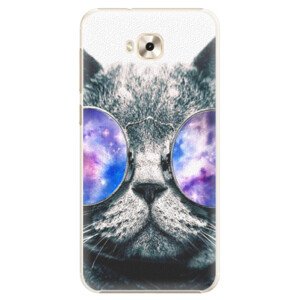 Plastové pouzdro iSaprio - Galaxy Cat - Asus ZenFone 4 Selfie ZD553KL