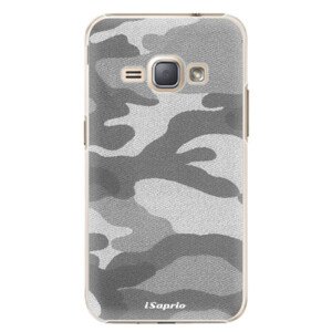 Plastové pouzdro iSaprio - Gray Camuflage 02 - Samsung Galaxy J1 2016
