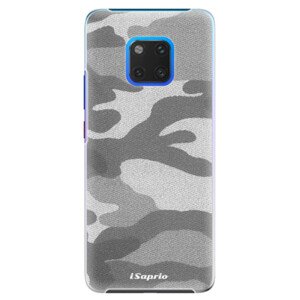 Plastové pouzdro iSaprio - Gray Camuflage 02 - Huawei Mate 20 Pro