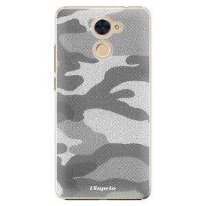 Plastové pouzdro iSaprio - Gray Camuflage 02 - Huawei Y7 / Y7 Prime
