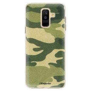 Plastové pouzdro iSaprio - Green Camuflage 01 - Samsung Galaxy A6+