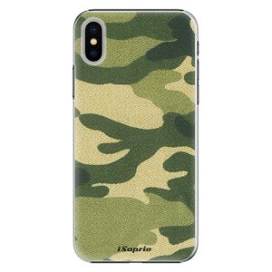Plastové pouzdro iSaprio - Green Camuflage 01 - iPhone X