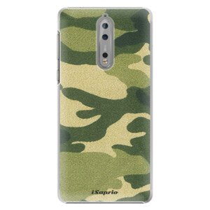Plastové pouzdro iSaprio - Green Camuflage 01 - Nokia 8