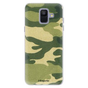 Silikonové pouzdro iSaprio - Green Camuflage 01 - Samsung Galaxy A6