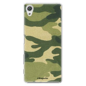 Plastové pouzdro iSaprio - Green Camuflage 01 - Sony Xperia X