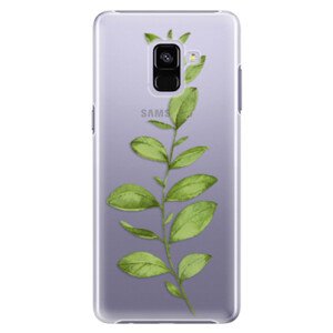 Plastové pouzdro iSaprio - Green Plant 01 - Samsung Galaxy A8+