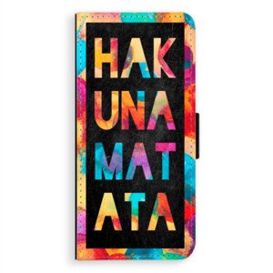 Flipové pouzdro iSaprio - Hakuna Matata 01 - Samsung Galaxy A8 Plus
