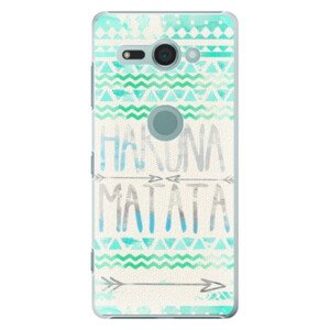 Plastové pouzdro iSaprio - Hakuna Matata Green - Sony Xperia XZ2 Compact