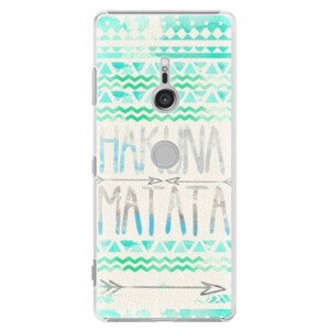 Plastové pouzdro iSaprio - Hakuna Matata Green - Sony Xperia XZ3