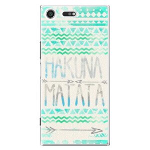 Plastové pouzdro iSaprio - Hakuna Matata Green - Sony Xperia XZ Premium