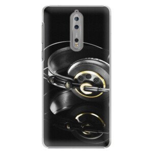 Plastové pouzdro iSaprio - Headphones 02 - Nokia 8