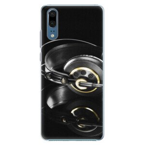 Plastové pouzdro iSaprio - Headphones 02 - Huawei P20