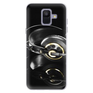 Silikonové pouzdro iSaprio - Headphones 02 - Samsung Galaxy A6