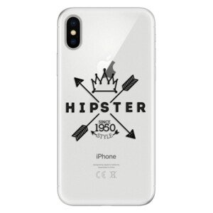 Silikonové pouzdro iSaprio - Hipster Style 02 - iPhone X