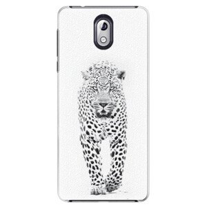 Plastové pouzdro iSaprio - White Jaguar - Nokia 3.1