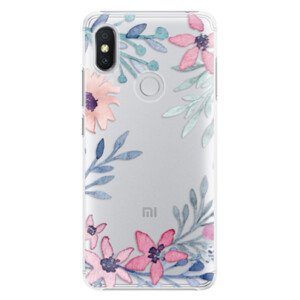 Plastové pouzdro iSaprio - Leaves and Flowers - Xiaomi Redmi S2