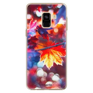Plastové pouzdro iSaprio - Autumn Leaves 02 - Samsung Galaxy A8 2018