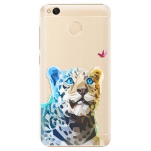 Plastové pouzdro iSaprio - Leopard With Butterfly - Xiaomi Redmi 4X