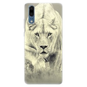 Silikonové pouzdro iSaprio - Lioness 01 - Huawei P20