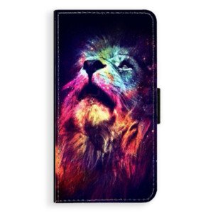 Flipové pouzdro iSaprio - Lion in Colors - Huawei P10 Plus