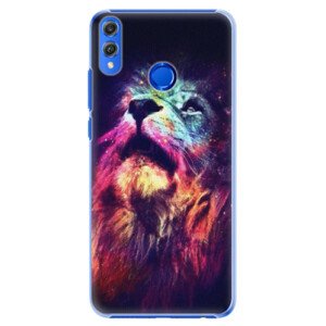 Plastové pouzdro iSaprio - Lion in Colors - Huawei Honor 8X