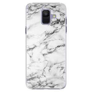 Plastové pouzdro iSaprio - White Marble 01 - Samsung Galaxy A6
