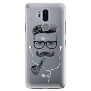 Plastové pouzdro iSaprio - Man With Headphones 01 - LG G7
