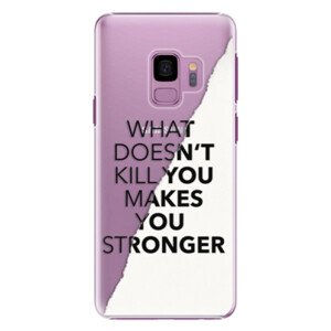 Plastové pouzdro iSaprio - Makes You Stronger - Samsung Galaxy S9