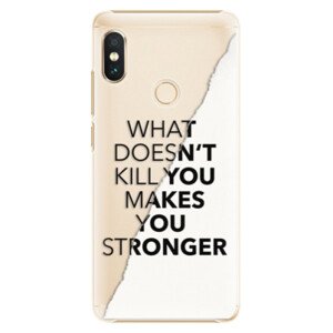 Plastové pouzdro iSaprio - Makes You Stronger - Xiaomi Redmi Note 5