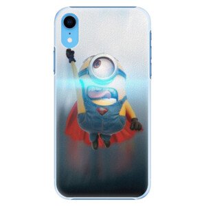 Plastové pouzdro iSaprio - Mimons Superman 02 - iPhone XR