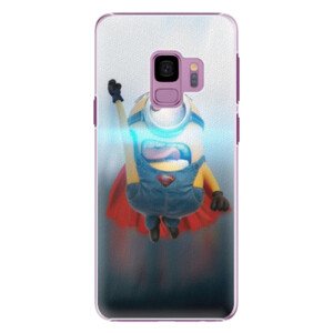 Plastové pouzdro iSaprio - Mimons Superman 02 - Samsung Galaxy S9