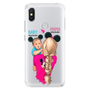 Plastové pouzdro iSaprio - Mama Mouse Blonde and Boy - Xiaomi Redmi S2