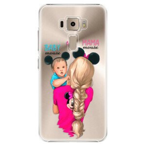 Plastové pouzdro iSaprio - Mama Mouse Blonde and Boy - Asus ZenFone 3 ZE520KL
