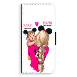 Flipové pouzdro iSaprio - Mama Mouse Blond and Girl - Samsung Galaxy A8 Plus