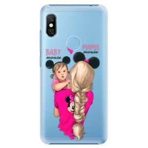 Plastové pouzdro iSaprio - Mama Mouse Blond and Girl - Xiaomi Redmi Note 6 Pro