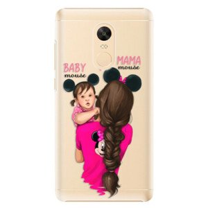 Plastové pouzdro iSaprio - Mama Mouse Brunette and Girl - Xiaomi Redmi Note 4X