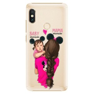 Plastové pouzdro iSaprio - Mama Mouse Brunette and Girl - Xiaomi Redmi Note 5