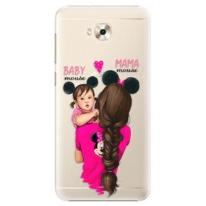 Plastové pouzdro iSaprio - Mama Mouse Brunette and Girl - Asus ZenFone 4 Selfie ZD553KL