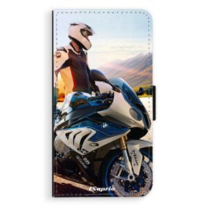 Flipové pouzdro iSaprio - Motorcycle 10 - Huawei P10 Plus