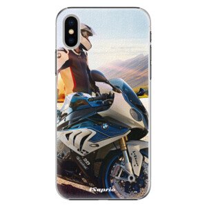 Plastové pouzdro iSaprio - Motorcycle 10 - iPhone X