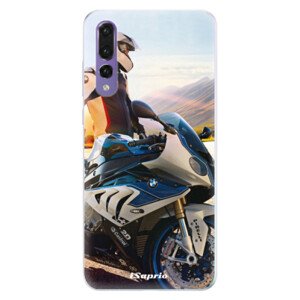 Silikonové pouzdro iSaprio - Motorcycle 10 - Huawei P20 Pro