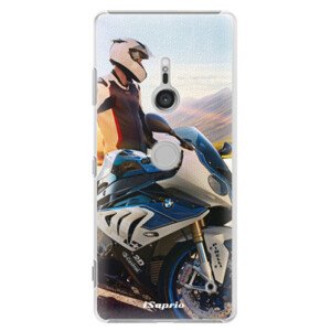 Plastové pouzdro iSaprio - Motorcycle 10 - Sony Xperia XZ3