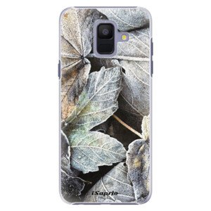 Plastové pouzdro iSaprio - Old Leaves 01 - Samsung Galaxy A6
