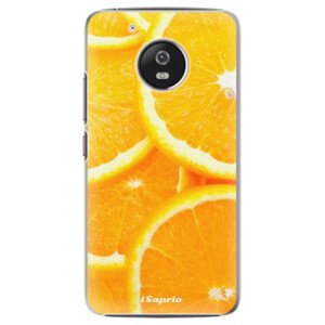 Plastové pouzdro iSaprio - Orange 10 - Lenovo Moto G5